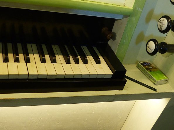 Tastatur Orgel (Foto: Norbert Patzelt)