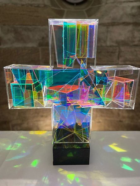 Lichtkreuz im Dom zu Nordhausen (Foto: Steffen Riechelmann)