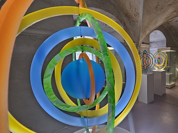 Kinetische Objekte im Schlossmuseum Sondershausen  (Foto: Regina Englert)