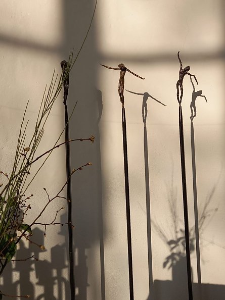 Figurengruppe "T&auml;nzer zum Himmel" - Frauenbergkirche Nordhausen (Foto: Viola Schumann)