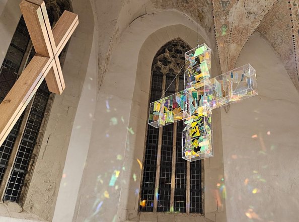 Lichtkreuz Nr. 1 in Ellrich (Foto: Regina Englert)