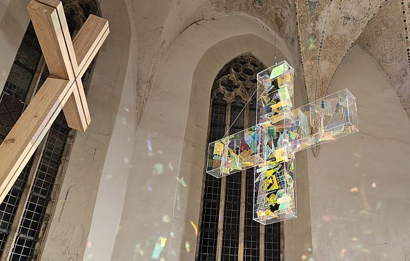 Lichtwege - eine gro&szlig;e Ausstellung im Kirchenkreis und dar&uuml;ber hinaus (Foto: Regina Englert)
