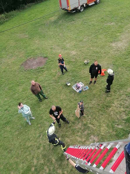 Feuerwehreinsatz in M&uuml;nchenlohra (Foto: G. Bolze)