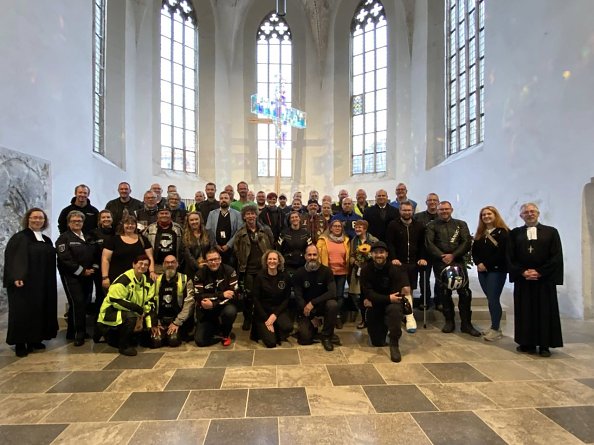 Bikergottesdienst in Ellrich (Foto: Ride for Charity)