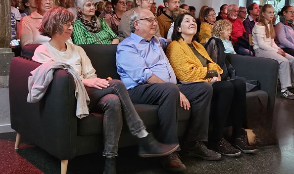 Jana Lenz, Michael Bornschein und Frau (Foto: Regina Englert)