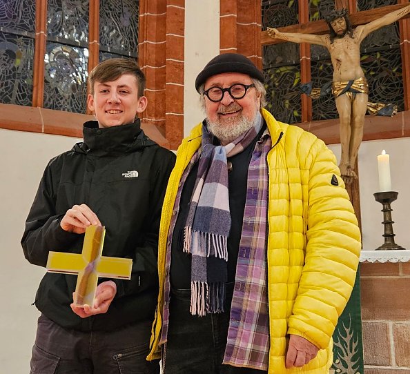 Oskar Mager und Ludger Hinse (Foto: Regina Englert)