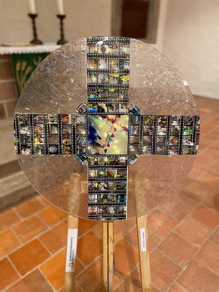 Der Sonderpreis - Installation des Oekumenischen Kindergartens Nordhausen - Hortgruppe "Die M&ouml;wen" (Foto: Stephan Mager)