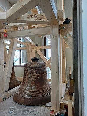 Glocke im Turm (Foto: Hauke Meinhold)