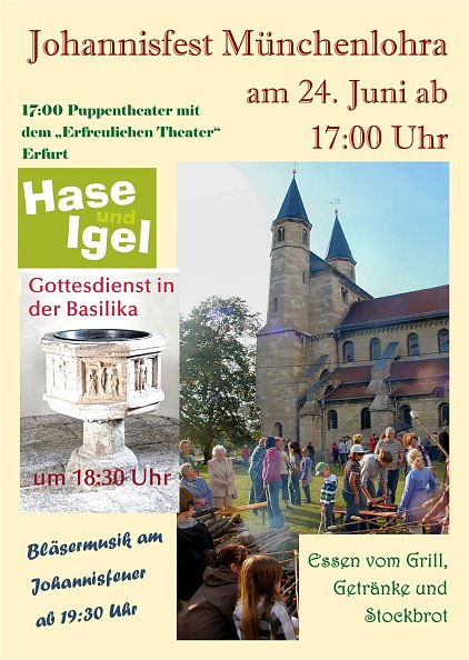 Johannisfest in M&uuml;nchenlohra (Foto: Eduard Seifert)