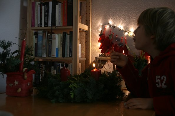 1 Kerze (Foto: Karsten Koch)