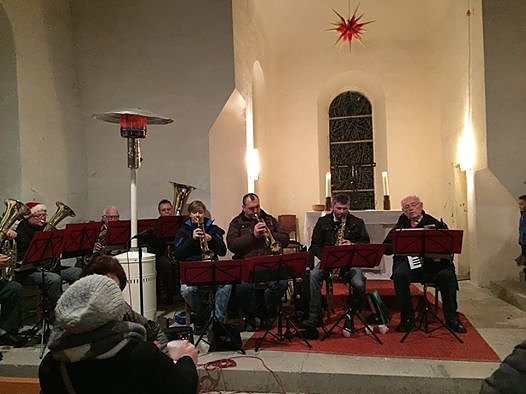 Bl&auml;ser beim Adventnachmittag in Appenrode (Foto: H. J&uuml;ngling)