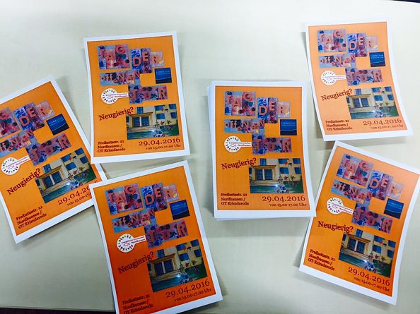 Tag der offenen T&uuml;r f&uuml;r neue Sch&uuml;ler (Foto: ev. GS)