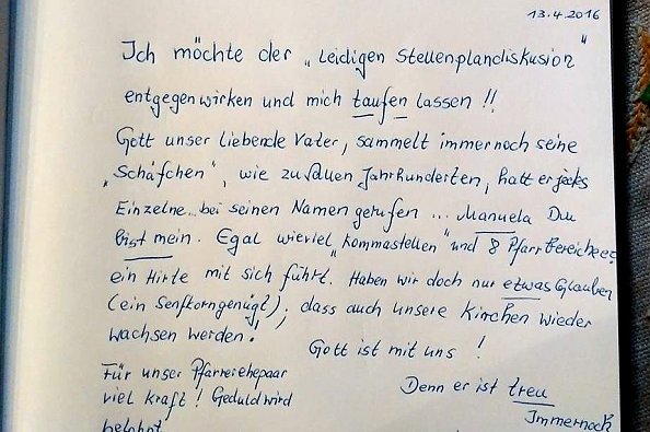 G&auml;stebuch Ilfeld (Foto: G. Heimrich)