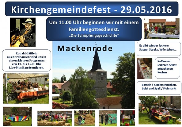 Gemeindefest in Mackenrode (Foto: KG Mackenrode)