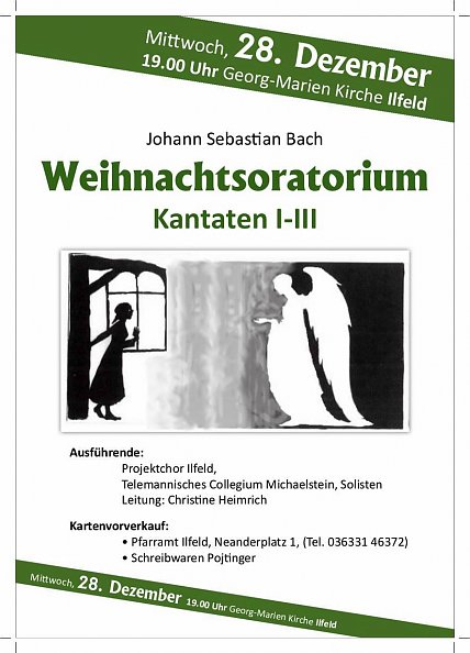 Weihnachtsoratorium in Ilfeld (Foto: G. Heimrich)