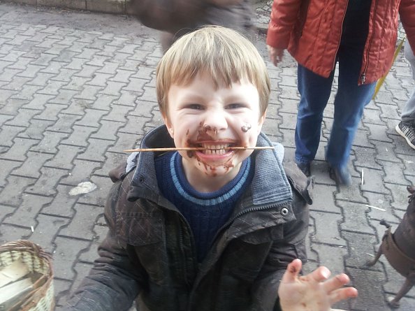 Schokom&auml;ulchen (Foto: F. Tuschy)