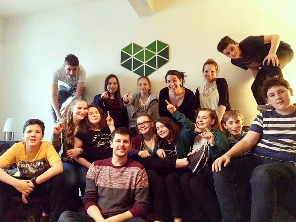 Sophie Knappe findet ihr in der obersten Reihe - die vierte von links (Foto: Herzschlag)