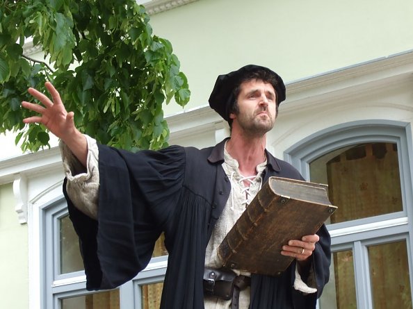 Luther predigt in Urbach - Darsteller (Foto: KG Urbach)