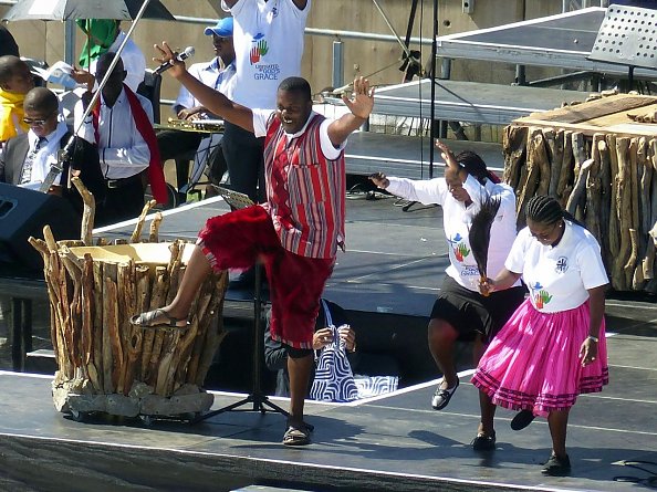 Fr&ouml;hlichkeit pur (Foto: U. Patzelt)