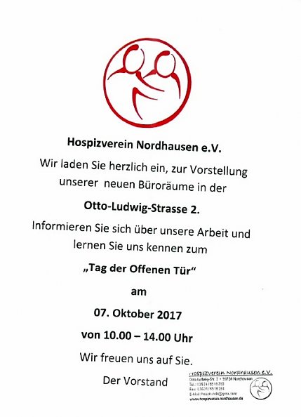Tag der offenen T&uuml;r beim Hospizverein (Foto: Hospizverein)