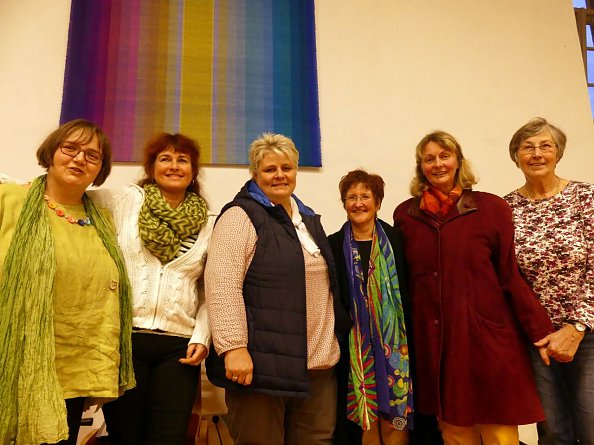 Das neue Team - Cornelia Georg, Corina S&auml;nger, Astrid Leidereiter, Kathrin Schwarze, Birgit Fehrmann & Christel Schmidt (Foto: R. Englert)