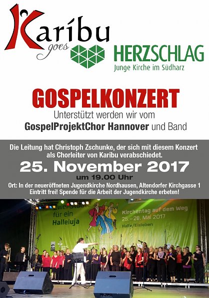 Plakat Kar&iacute;bu goes Herzschlag (Foto: Kar&iacute;bu)